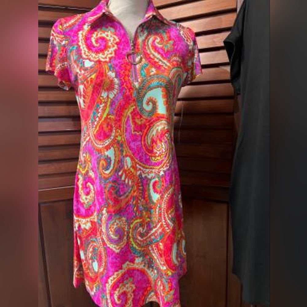 MSK Multicolor Paisley Dress